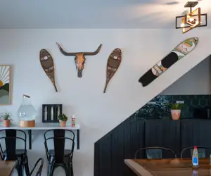 Interior dining room