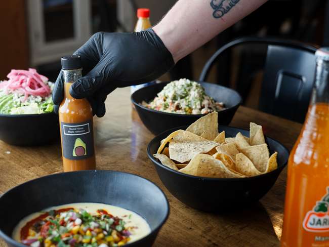 Chips And Warm Queso