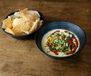 chorizo corn and tortilla chips